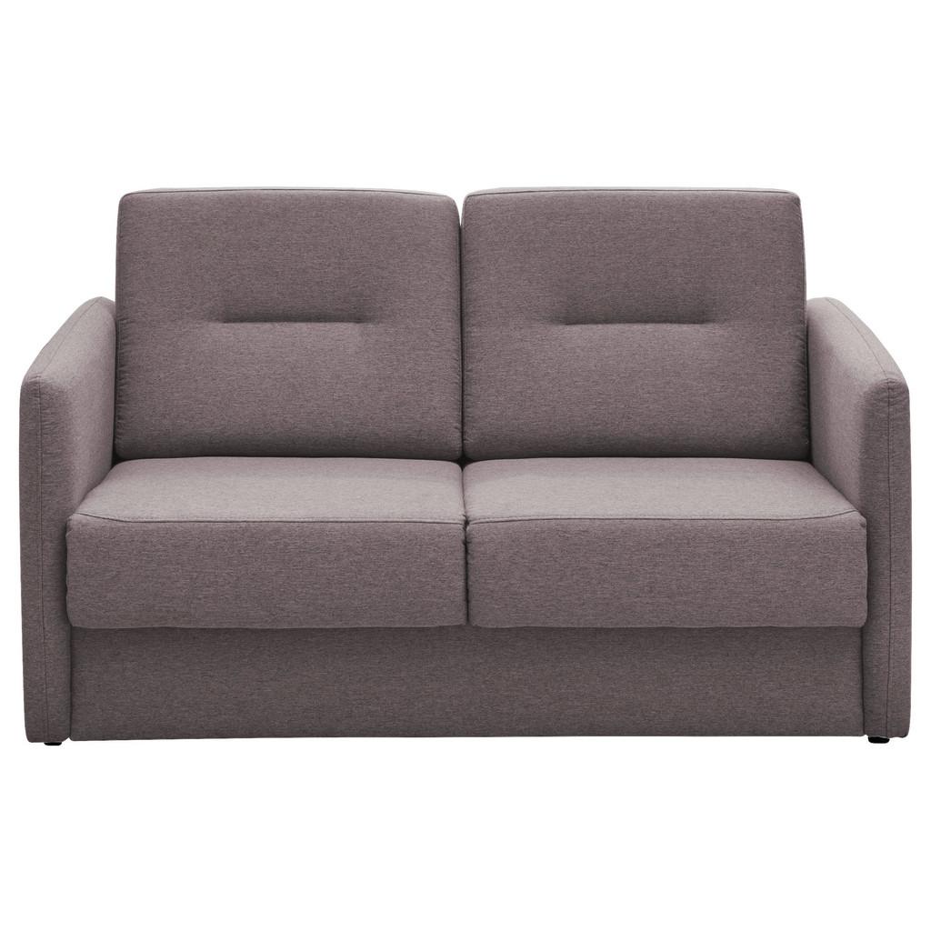 Schlafsofa Regi Rosa Mikrofaser B: 147 Cm