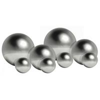 Dekokugelset Deko-Kugel - Silberfarben, Basics, Metall - Gardenson