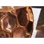 Couchtisch Rund Honigwabenform Honeycomb, Kupferfarben - Kupferfarben, LIFESTYLE, Metall (60/60/36cm) - Livetastic Couchtisch Rund Honigwabenform Honeycomb, Kupferfarben - Kupferfarben, LIFESTYLE, Metall (60/60/36cm) - Livetastic