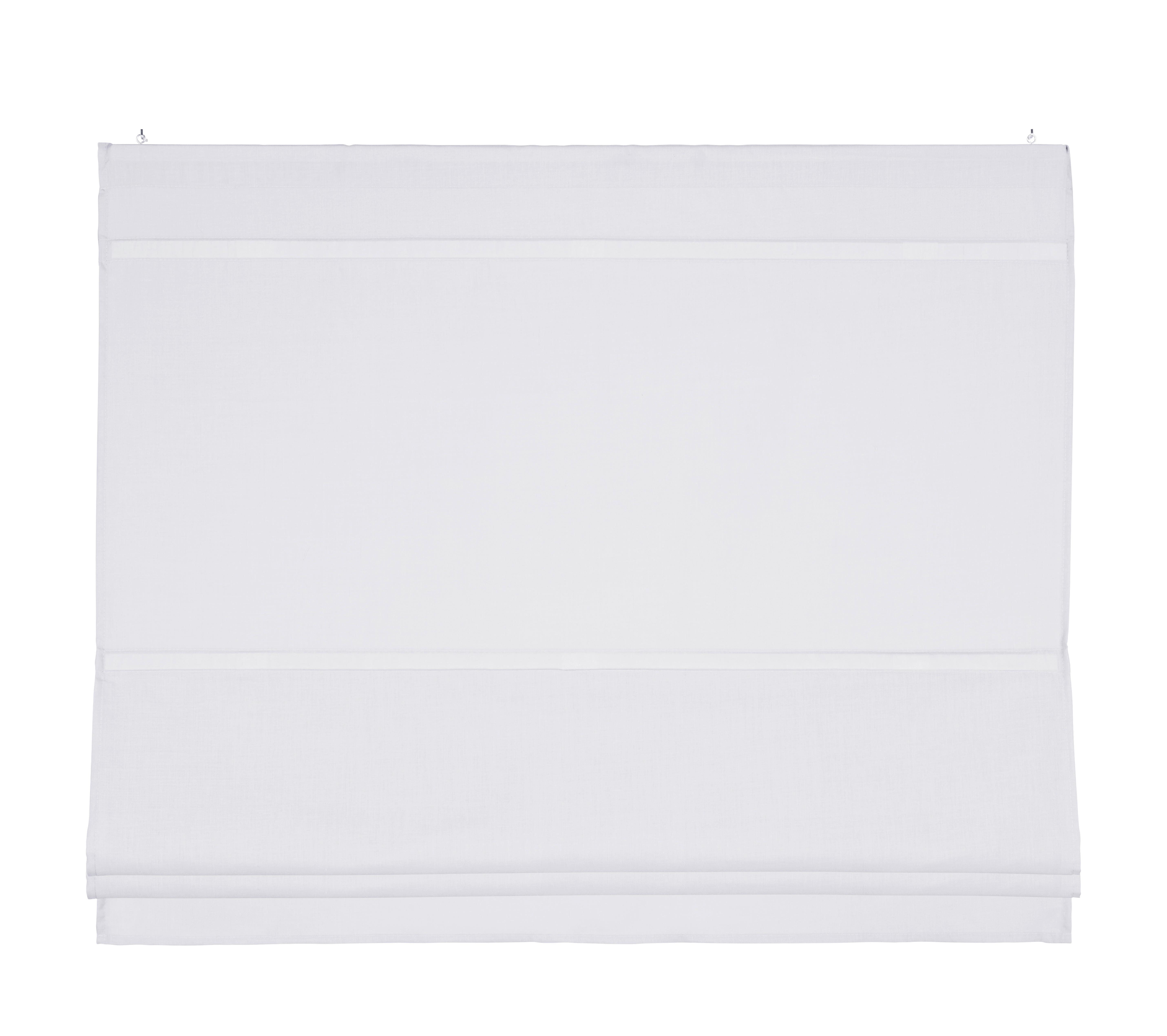 Římska Roleta Maggy, 120/170 Cm, Bílá - Moderní (120/170cm) - Modern Living