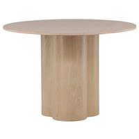 Esstisch Olivia - Weiß, Design, Holz (110/110/75cm) - Livetastic