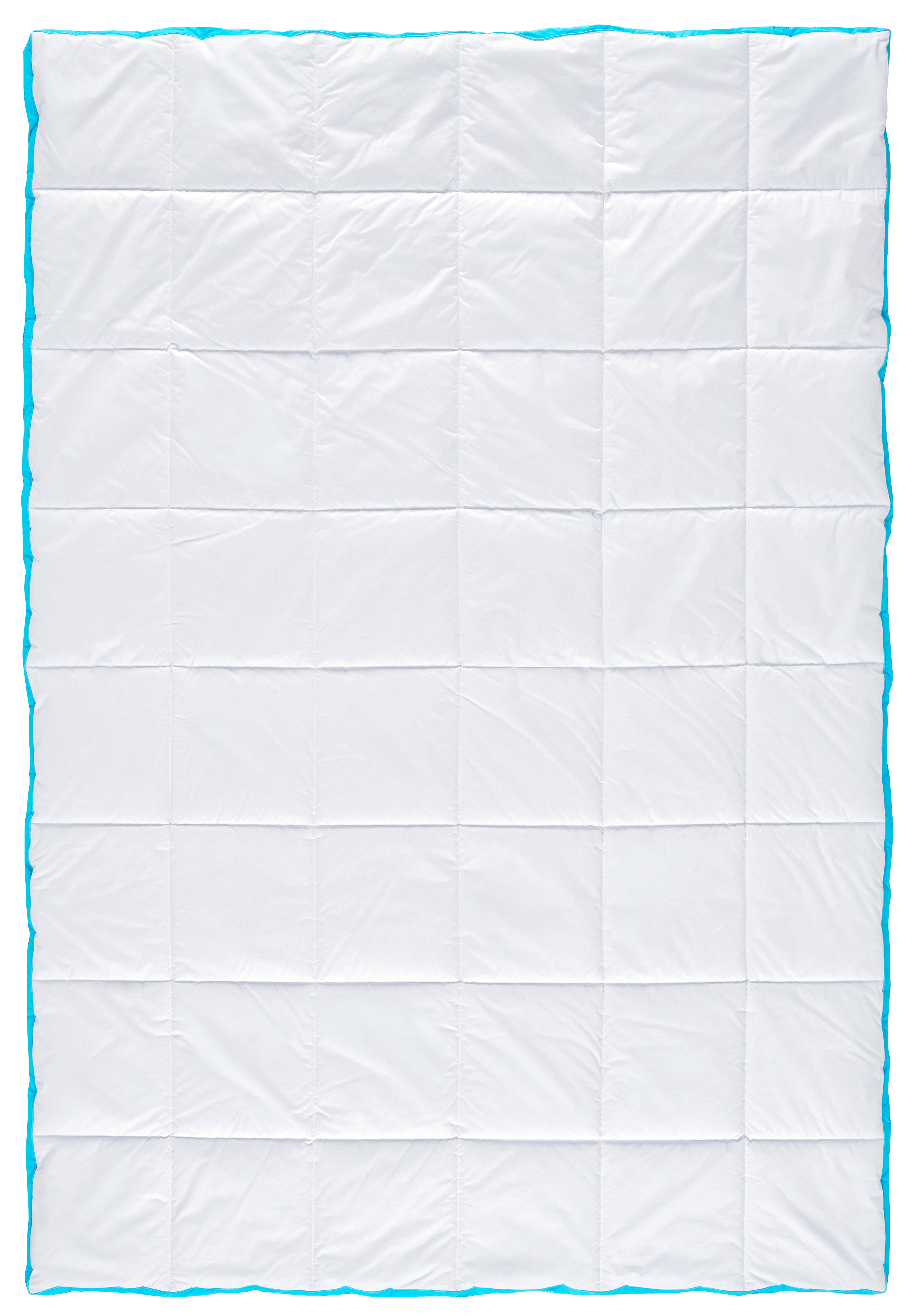 Dvojitá Přikrývka Wellness, 135-140/200cm - bílá, Trend, textil (135-140/200cm) - Nadana
