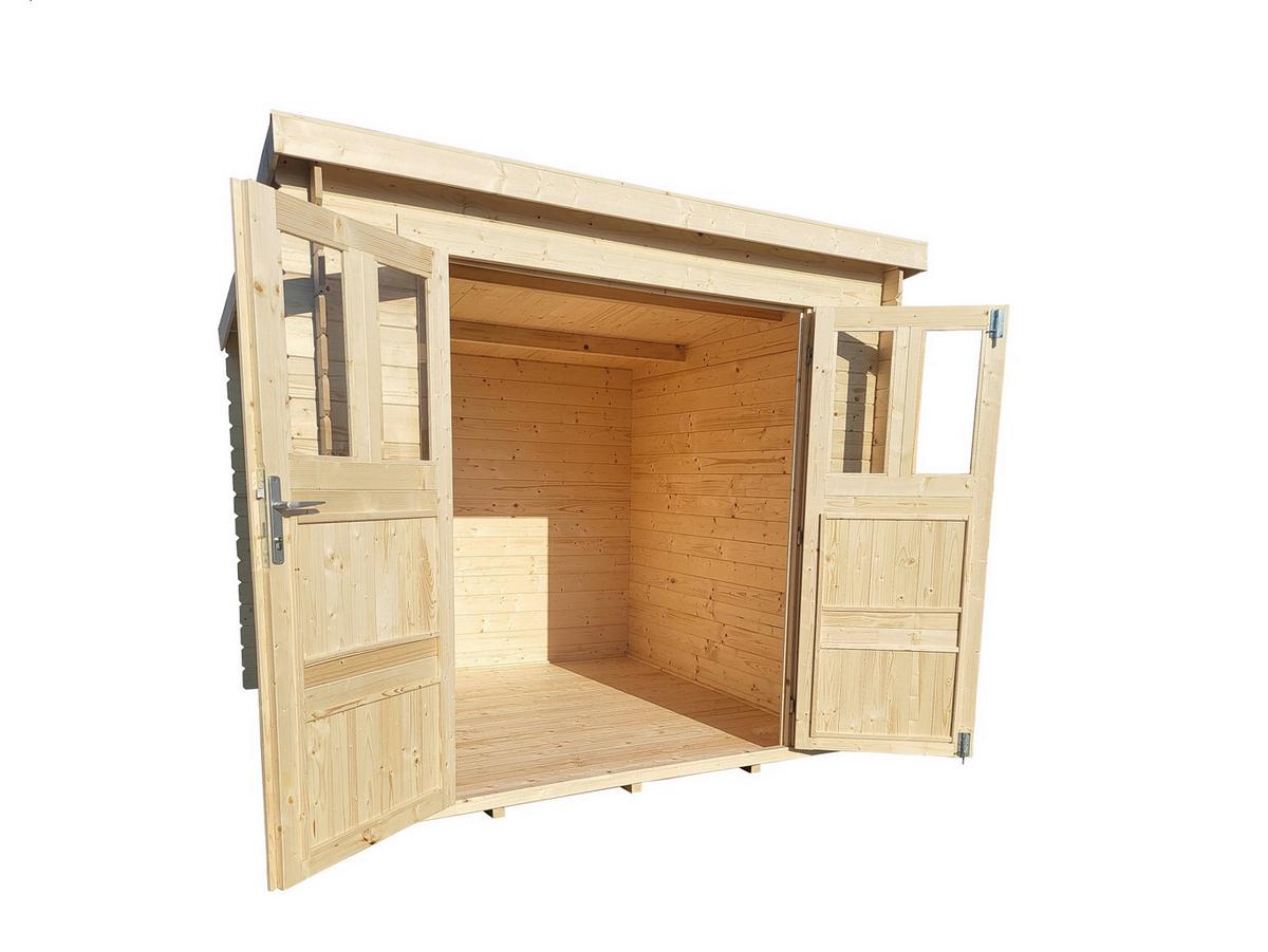 Kerti Ház Tulpe Kb. 4,84m2 - natúr színű, Basics, fa - Best Price