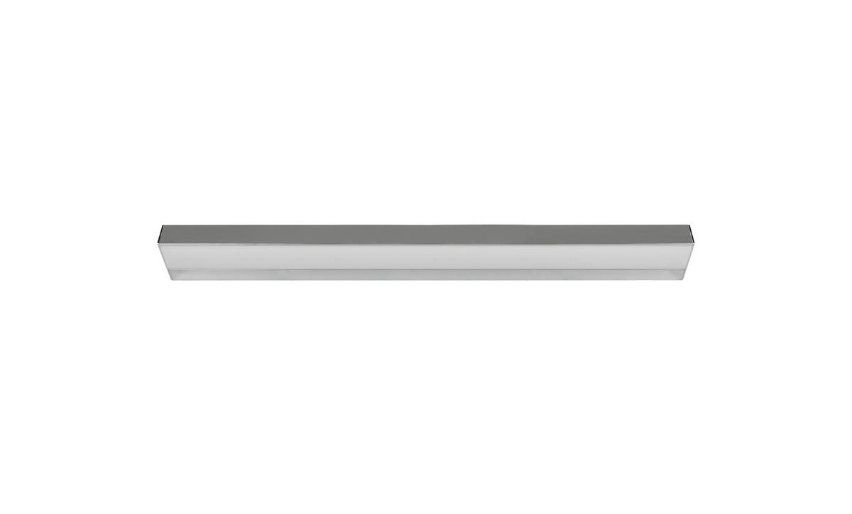 Led Bad-Wandleuchte Rocco Ip44 Warmweiß/Tageslichtweiß - Chromfarben/Weiß, Basics, Kunststoff/Metall (3,6/90/8cm) - Trio Leuchten