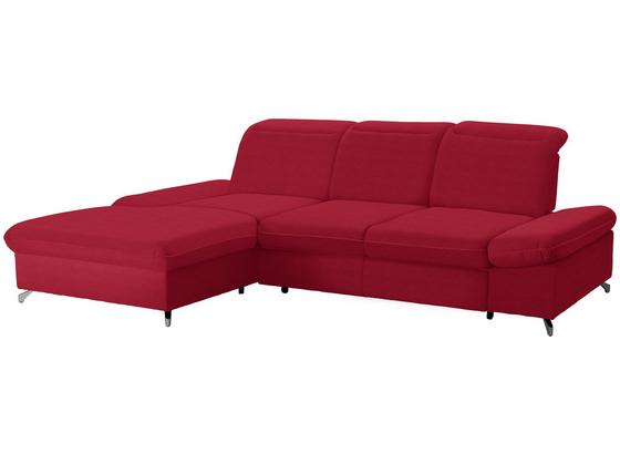 Wohnlandschaft in L-Form Credo ca. 200x297 cm - Chromfarben/Rot, MODERN, Textil (200/297cm) Wohnlandschaft in L-Form Credo ca. 200x297 cm - Chromfarben/Rot, MODERN, Textil (200/297cm)
