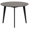 Esstisch Echtholz Roxby Ø 105 cm Schwarz - Schwarz, MODERN, Holz (105/105/76cm) - MID.YOU