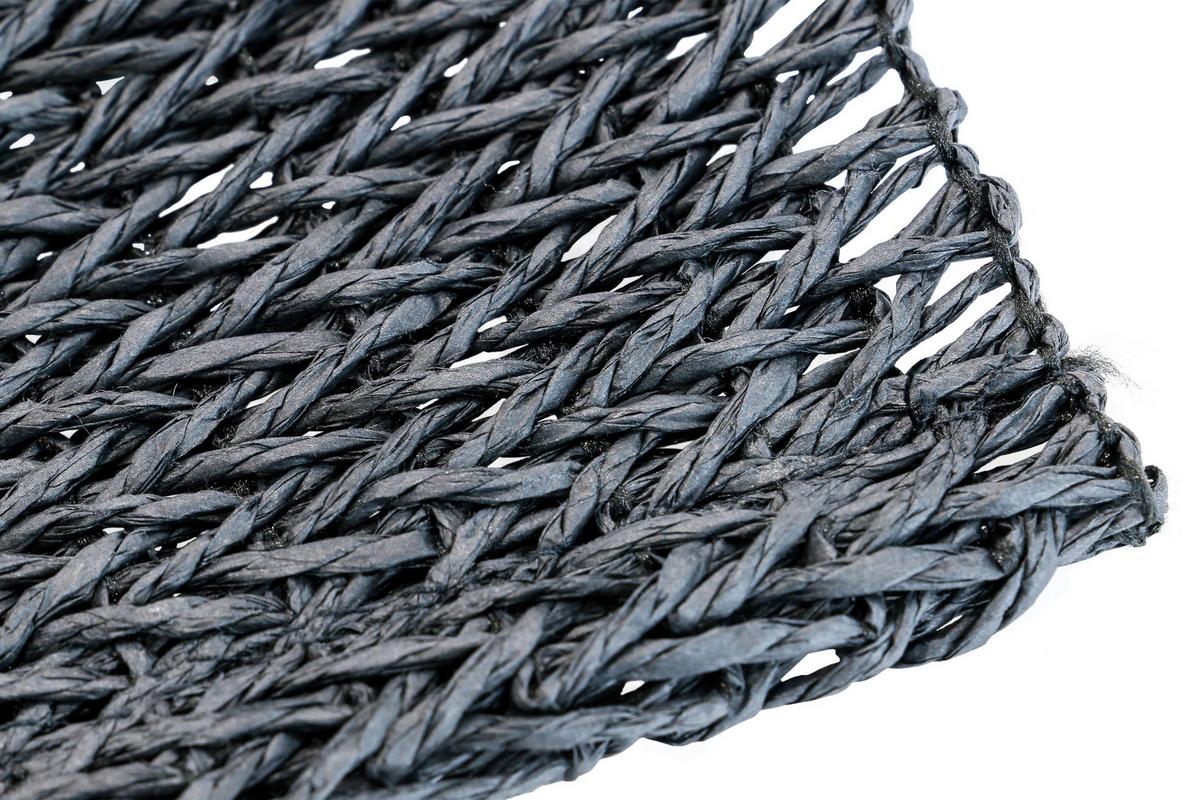 Étkezőalátét Meike Kb. 30/45cm - fekete, Modern, textil/papír (30/45cm) - Luca Bessoni