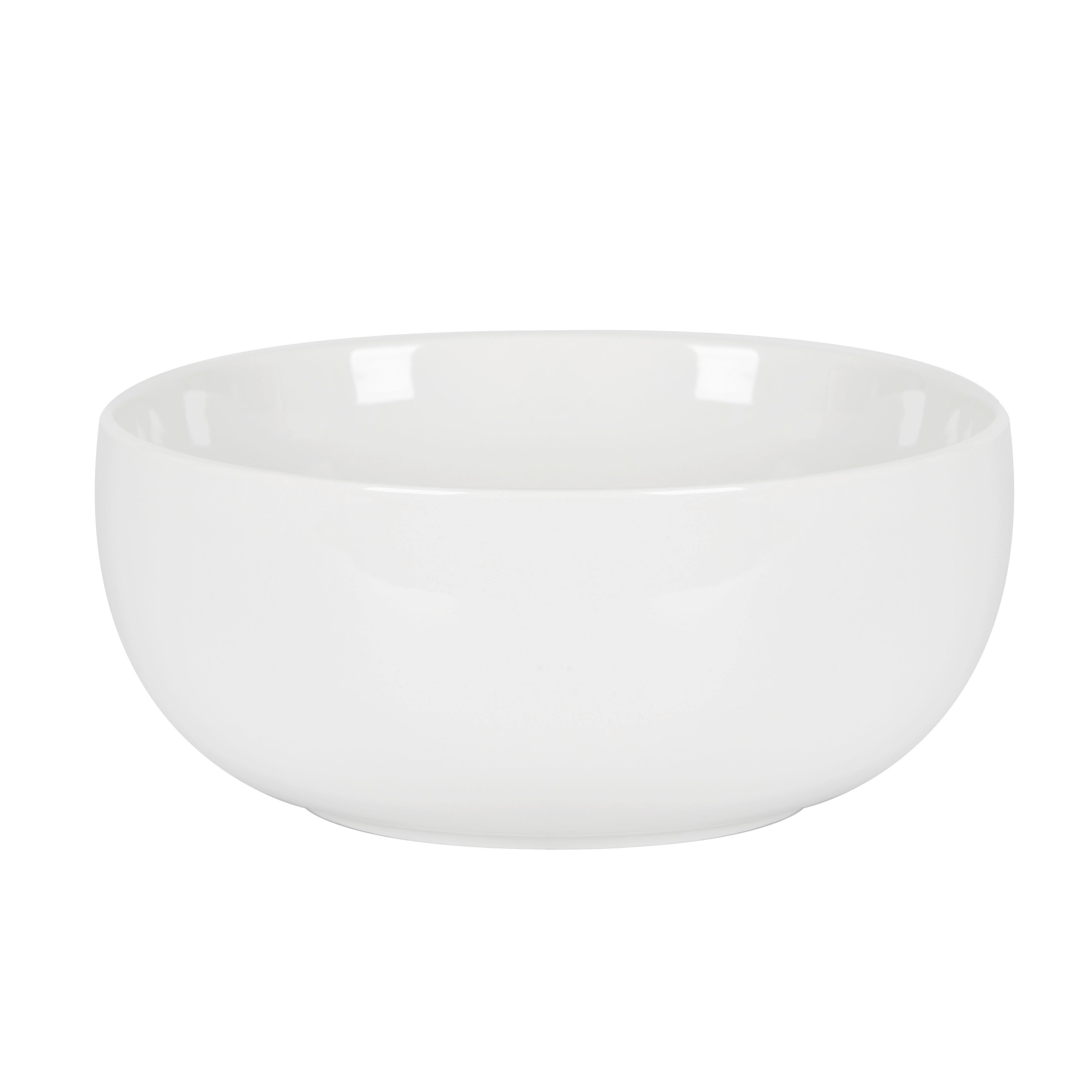 Salatschüssel Finola - Weiß, Basics, Keramik (20/8,5cm) - Luca Bessoni