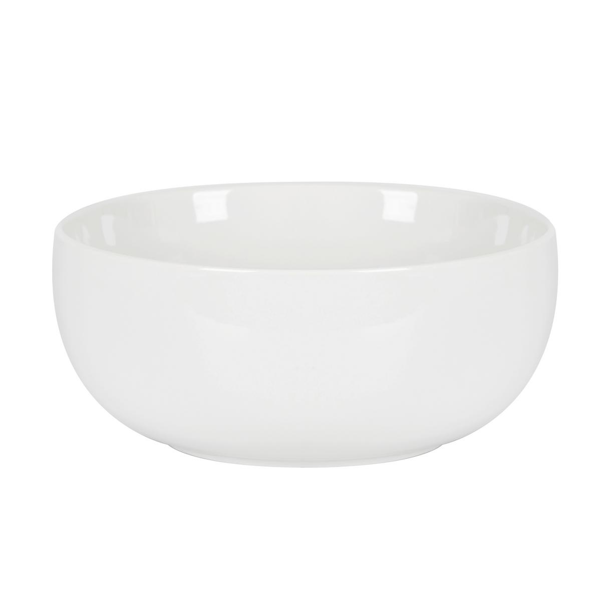 Salatschüssel Finola - Weiß, Basics, Keramik (20/8,5cm) - Luca Bessoni