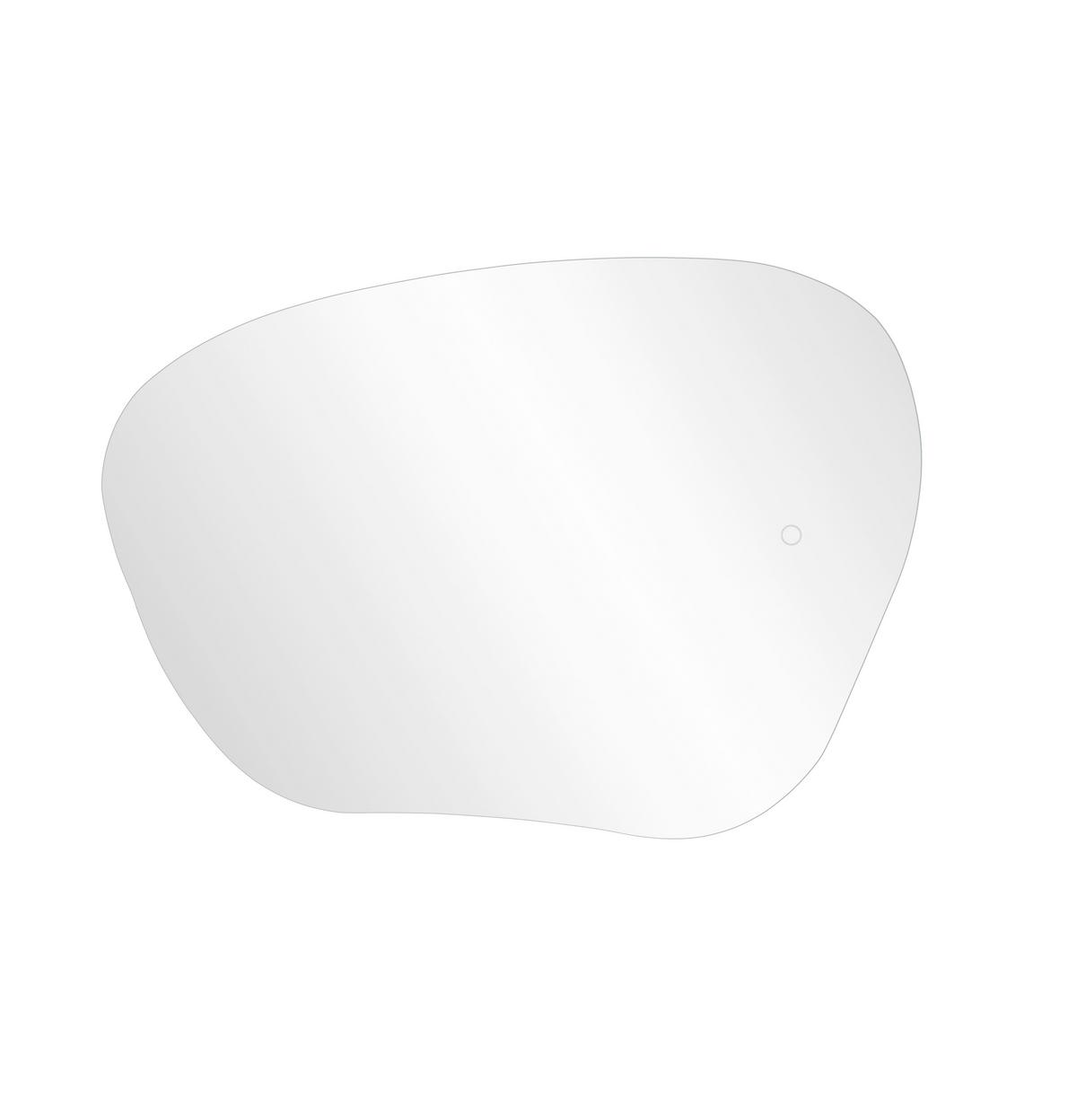ZRKADLO S OSVETLENÍM RAVINA - Modern, sklo (50/70cm) - Mömax