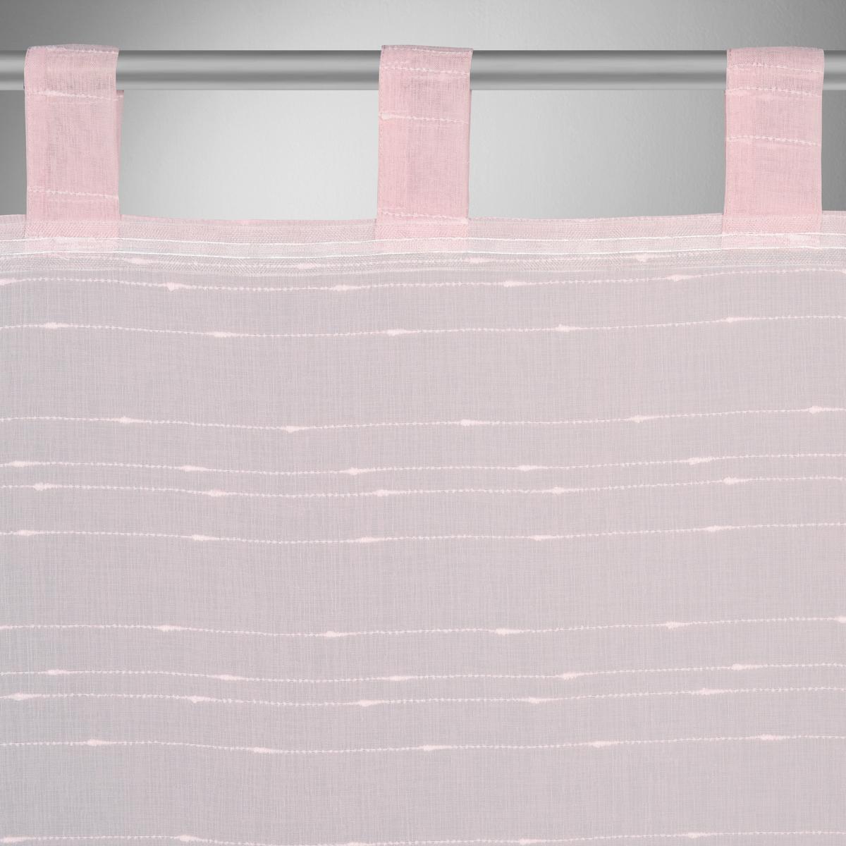 ZÁVĚS S POUTKY IDA - růžová, Konvenční, textil (135/245cm) - Based