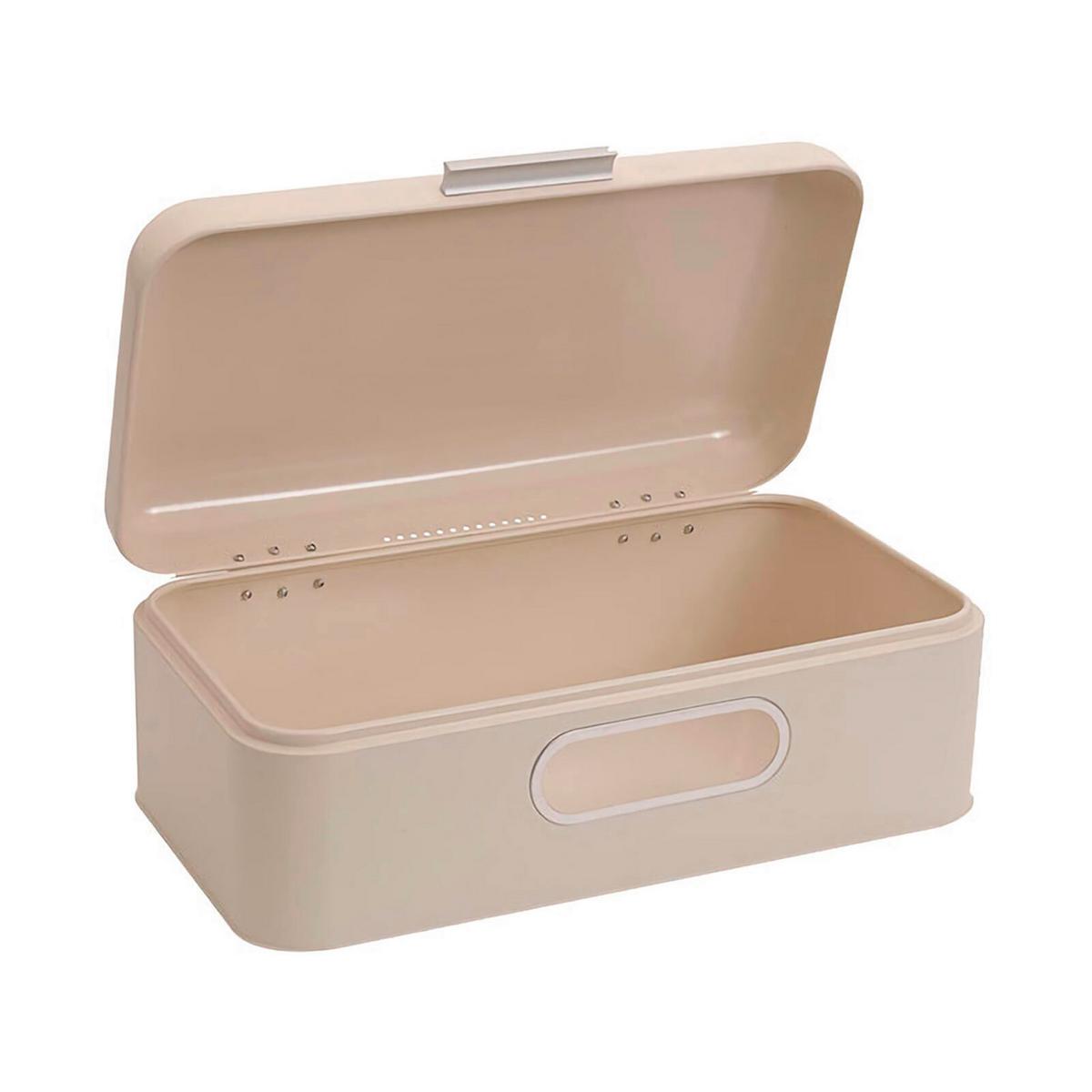 CHLEBNÍK EW-BB-0121 - krémová, Basics, kov (42/23/16,5cm) - Echtwerk