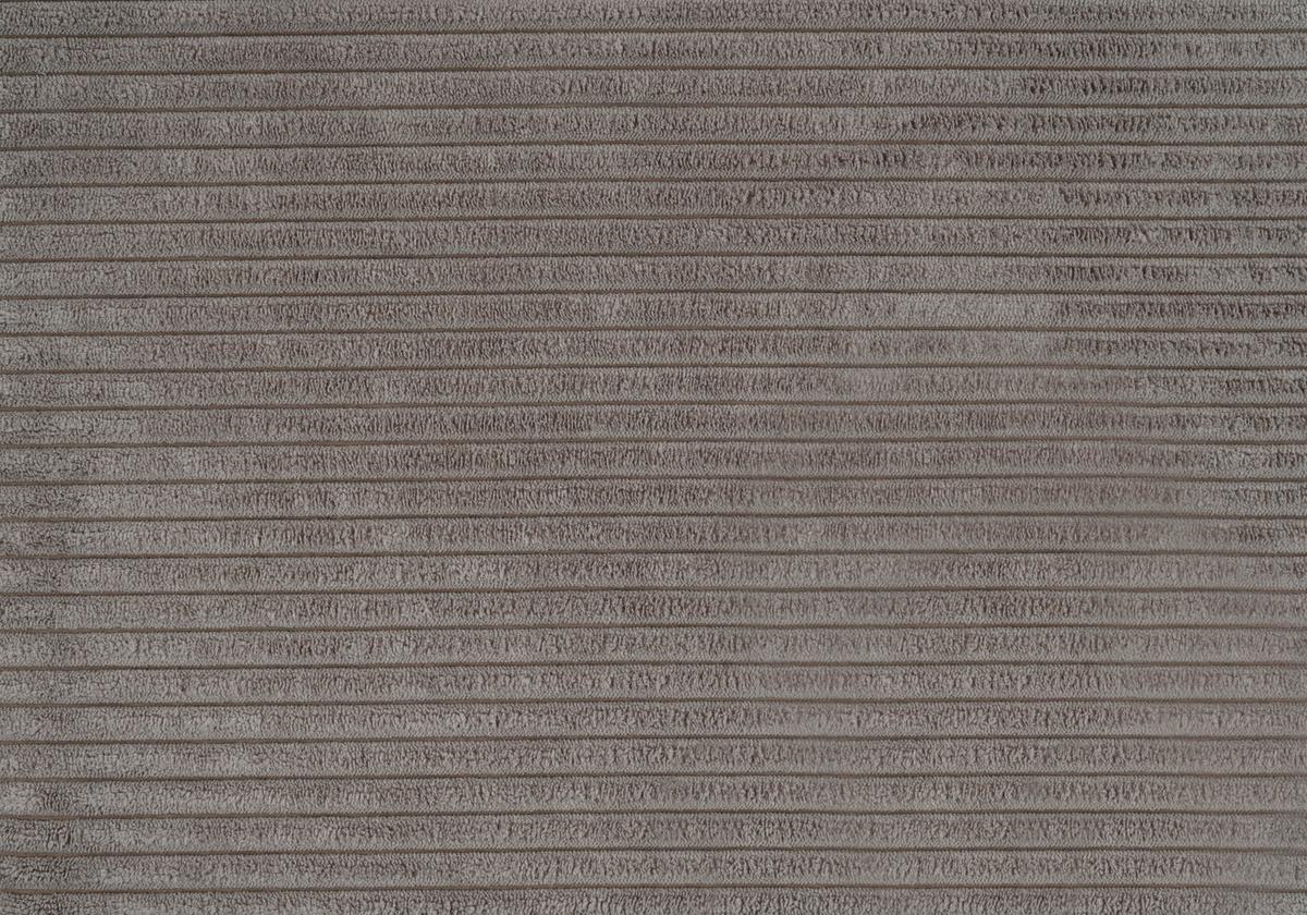 Ecksofa Bolero taupe mit Kopfteilverstellung 290x178 cm - Taupe/Schwarz, KONVENTIONELL, Textil (290/178cm) - Sit & More