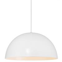 Hängeleuchte Ellen Weiß D: 30 cm - Weiß, Basics, Metall (30/220cm) - Nordlux