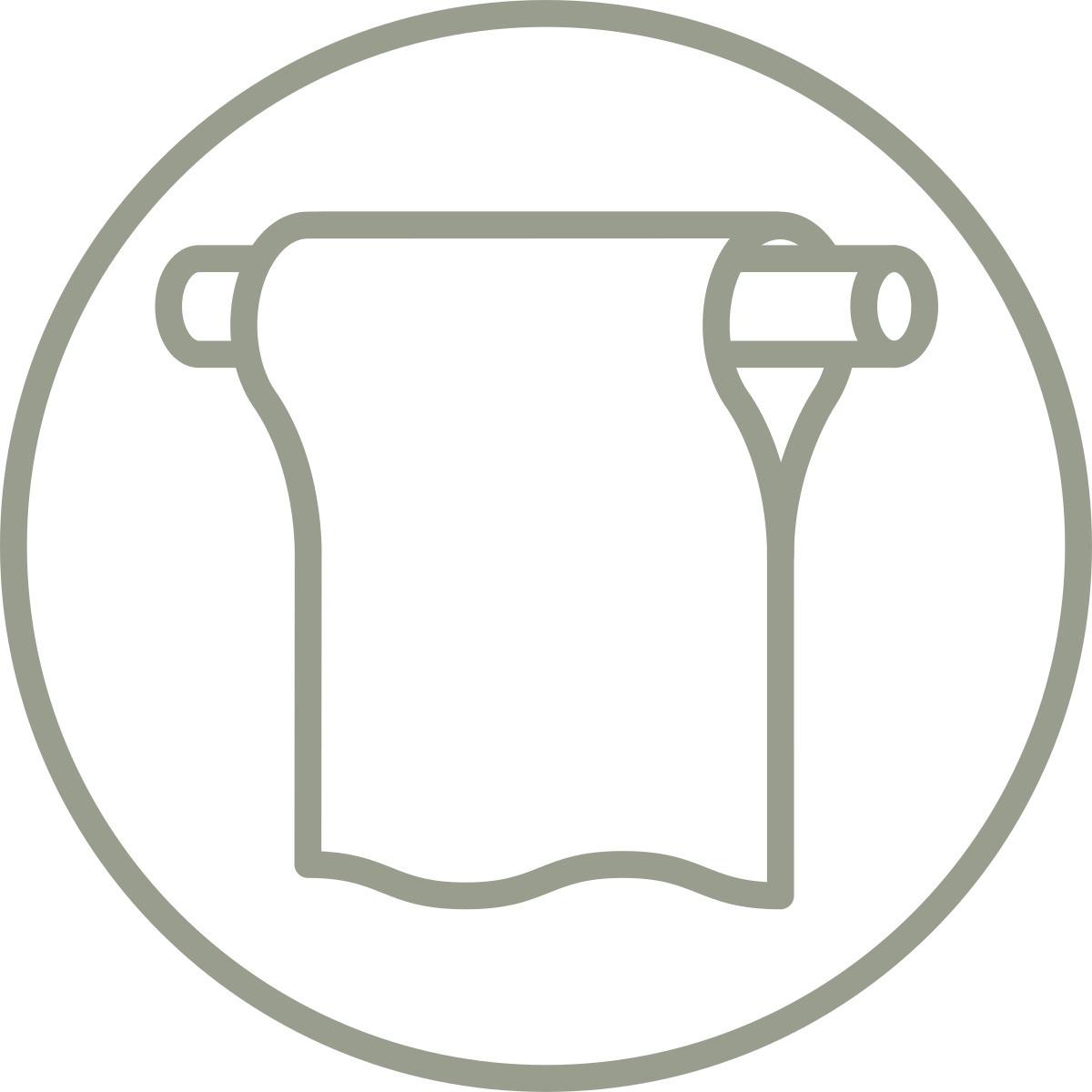 Kurzgardinenset Rawlins Taupe B: 30 cm - Taupe, Basics, Textil (30/80cm)