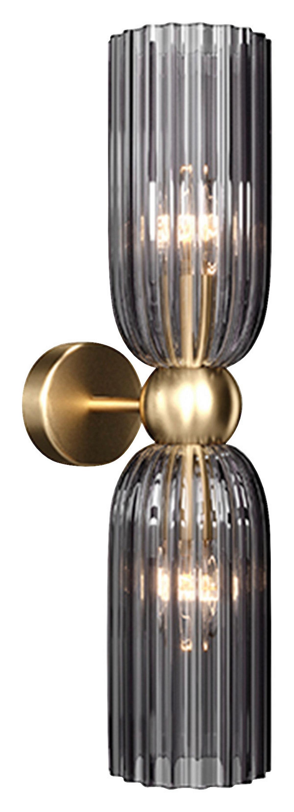 Wandleuchte Antic - Goldfarben, Trend, Glas/Metall (18/43,5/10cm) - MAYTONI