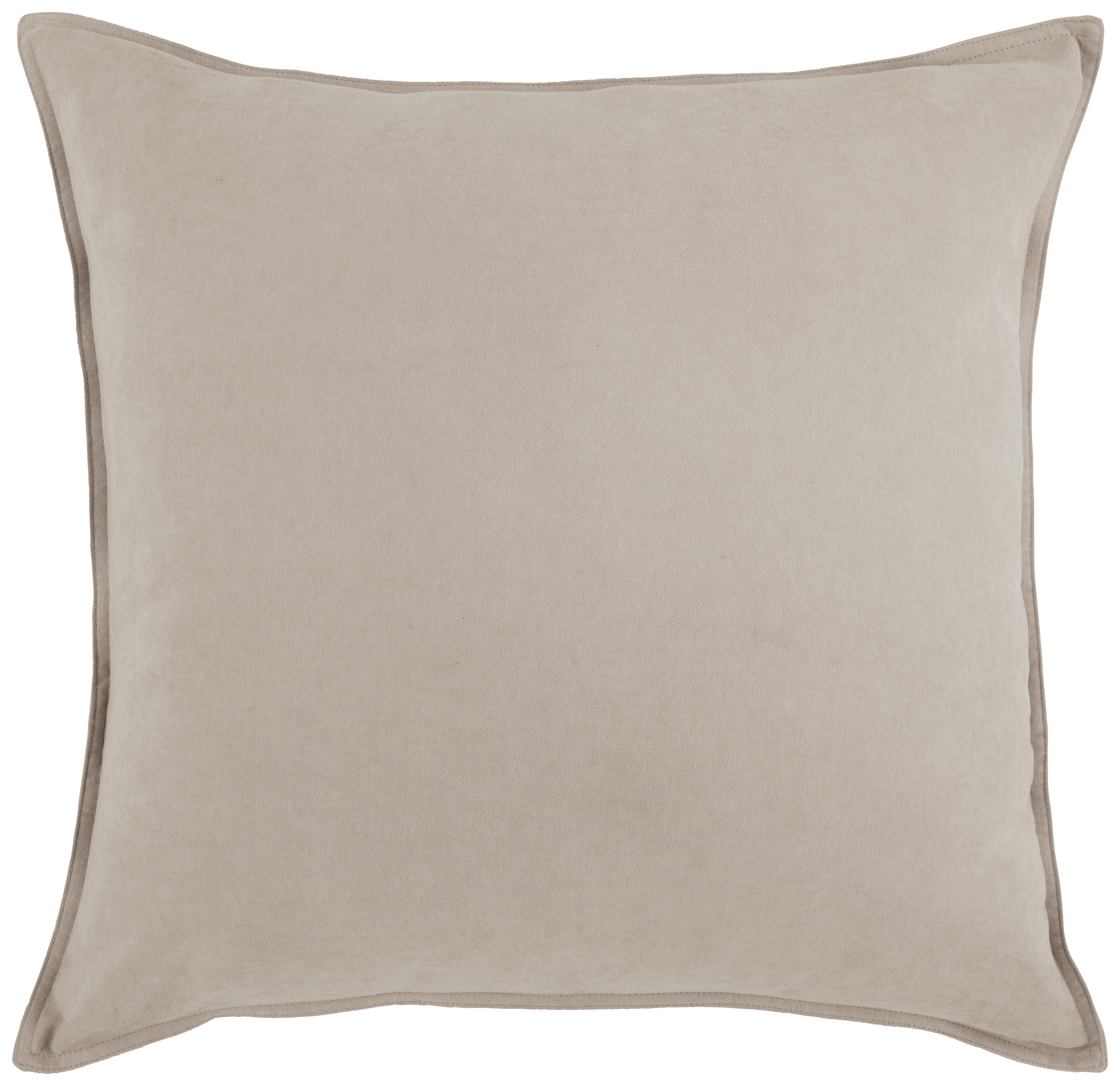 Dekorační polštář Nathi, 60/60cm, šedohnedá - šedohnědá, Konvenční, textil (60/60cm) - Mömax