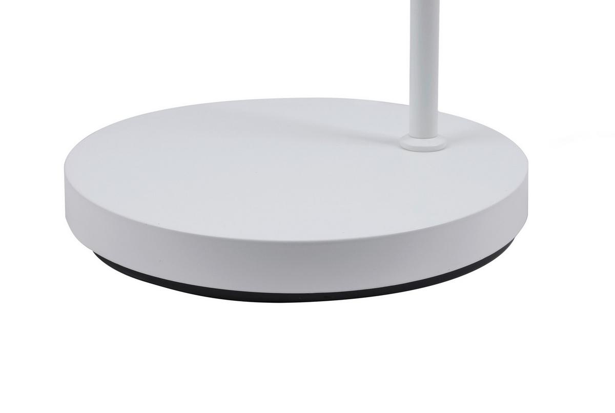 Stehleuchte Gut Weiß max. 25 Watt - bílá, Moderní, kov (55/24/155cm)