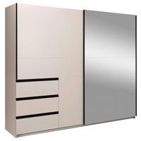 SCHIEBETÜRENSCHRANK Wilma Kaschmir B: 250cm - Kaschmir, MODERN, Holzwerkstoff (250/210/61,5cm) - P & B