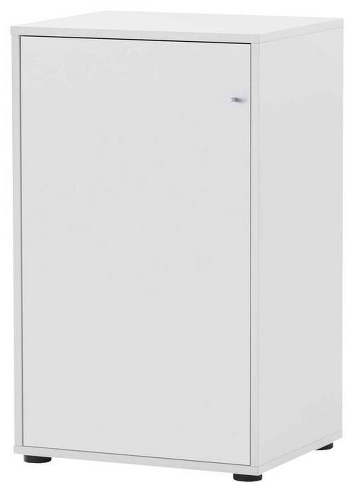 Aktenschrank U 510 T - Weiß, MODERN, Holzwerkstoff (50,9/83,6/41cm) - MID.YOU