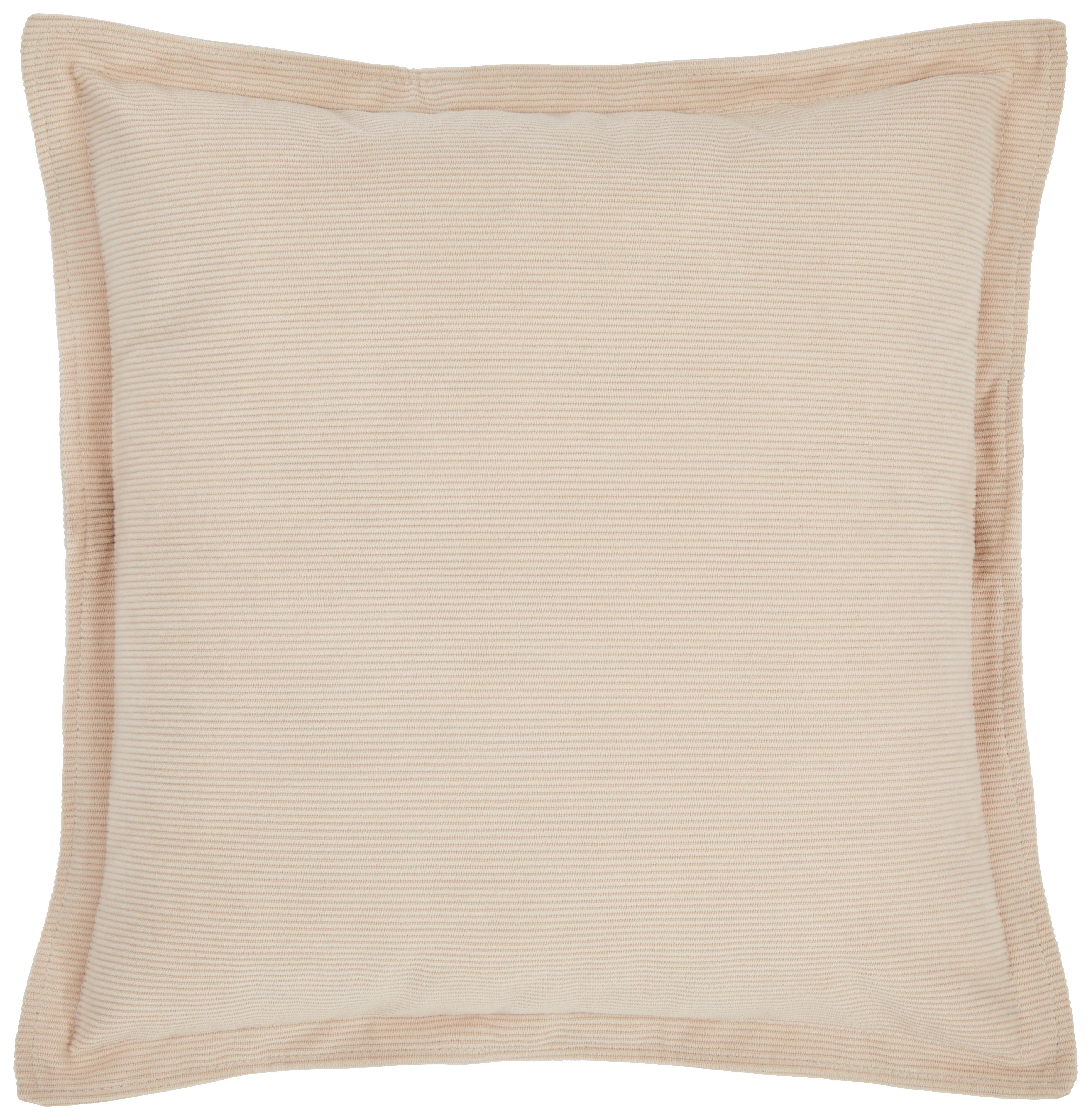 Zierkissen Maren 45x45 cm Polyester Beige mit Zipp - Beige, ROMANTIK / LANDHAUS, Textil (45/45cm) - James Wood