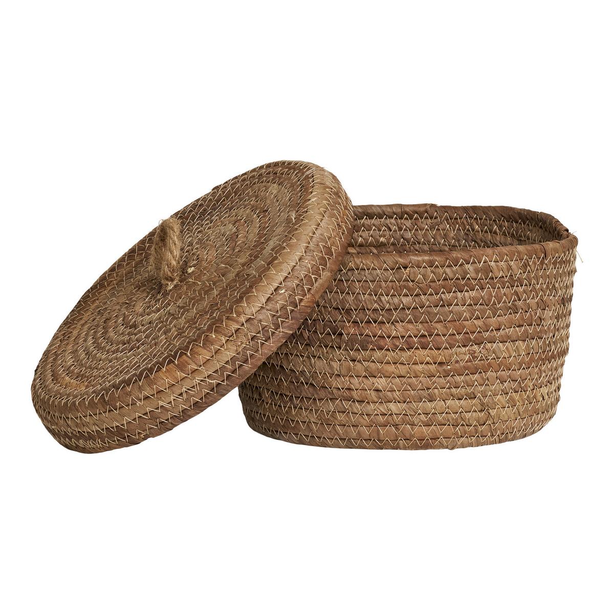 Korbset Seegras, Braun, 2-teilig - Braun, Basics, Naturmaterialien