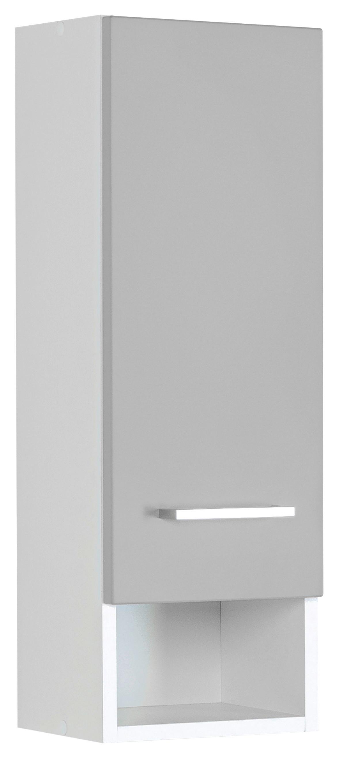 Hängeschrank Riga Hellgrau/Weiß B: 25 cm