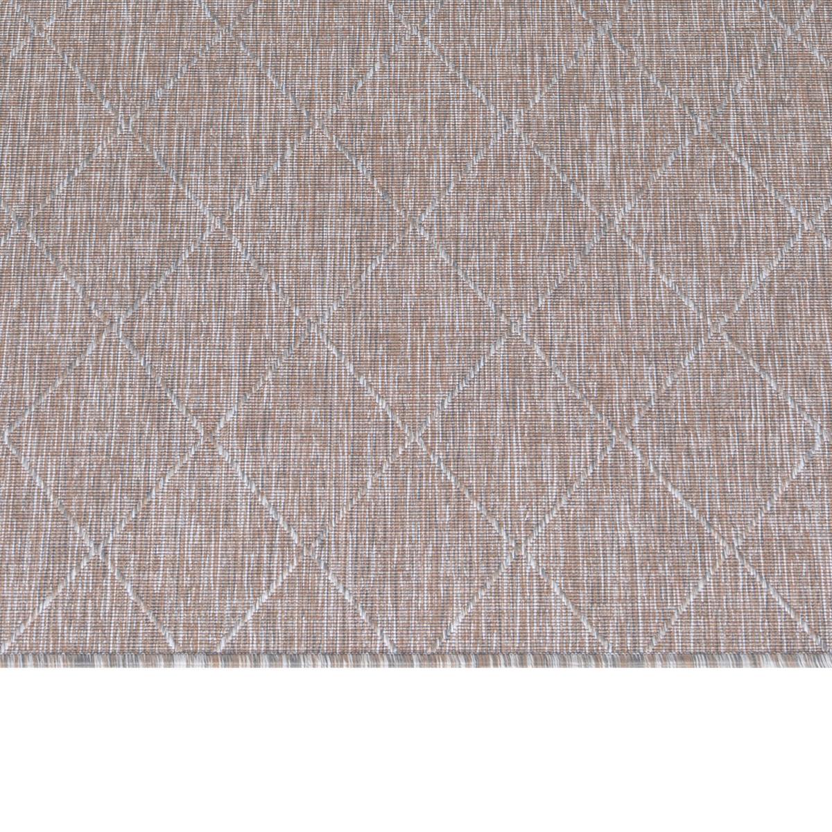 Läufer Zagora - Beige/Grau, Basics, Textil (80/250cm) - Novel