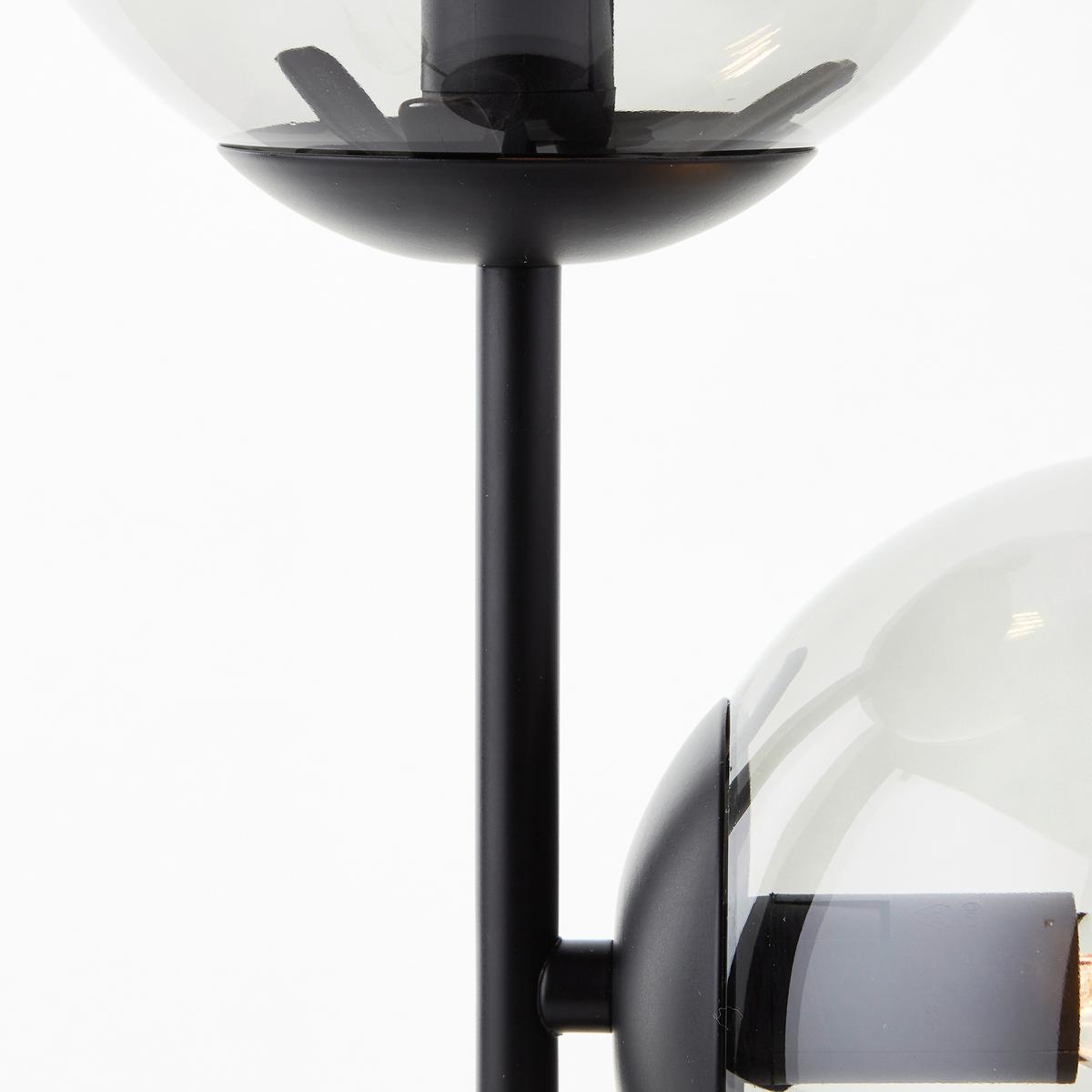 Tischleuchte 99218/93 Ariol - Schwarz, Design, Glas/Metall (48,2/24/15cm) - Brilliant