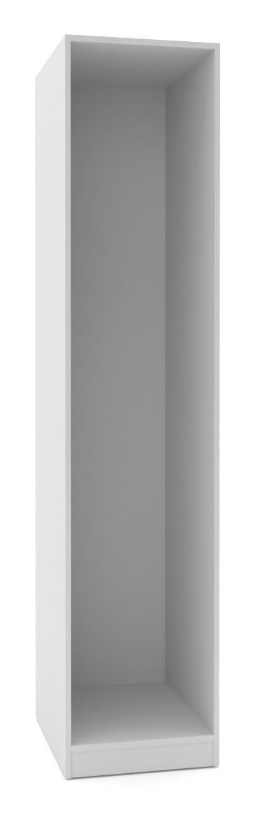 Skriňa Unit vybavenie komfort, biela, š. 136,7 cm - biela, Modern, kompozitné drevo/plast (136,7/210/58,3cm) - Ondega