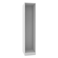 KORPUS ŠATNÍ SKŘÍNĚ UNIT - bílá, Moderní, kompozitní dřevo (45,6/210/56,5cm) - Ondega