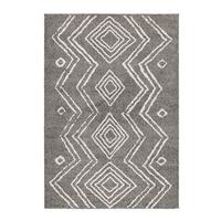 Webteppich Tasa - Schwarz, Design, Textil (140/200cm) - Novel
