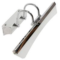 LED-Wandleuchte 20-32621 - Chromfarben, Design, Metall (15/44/11cm)