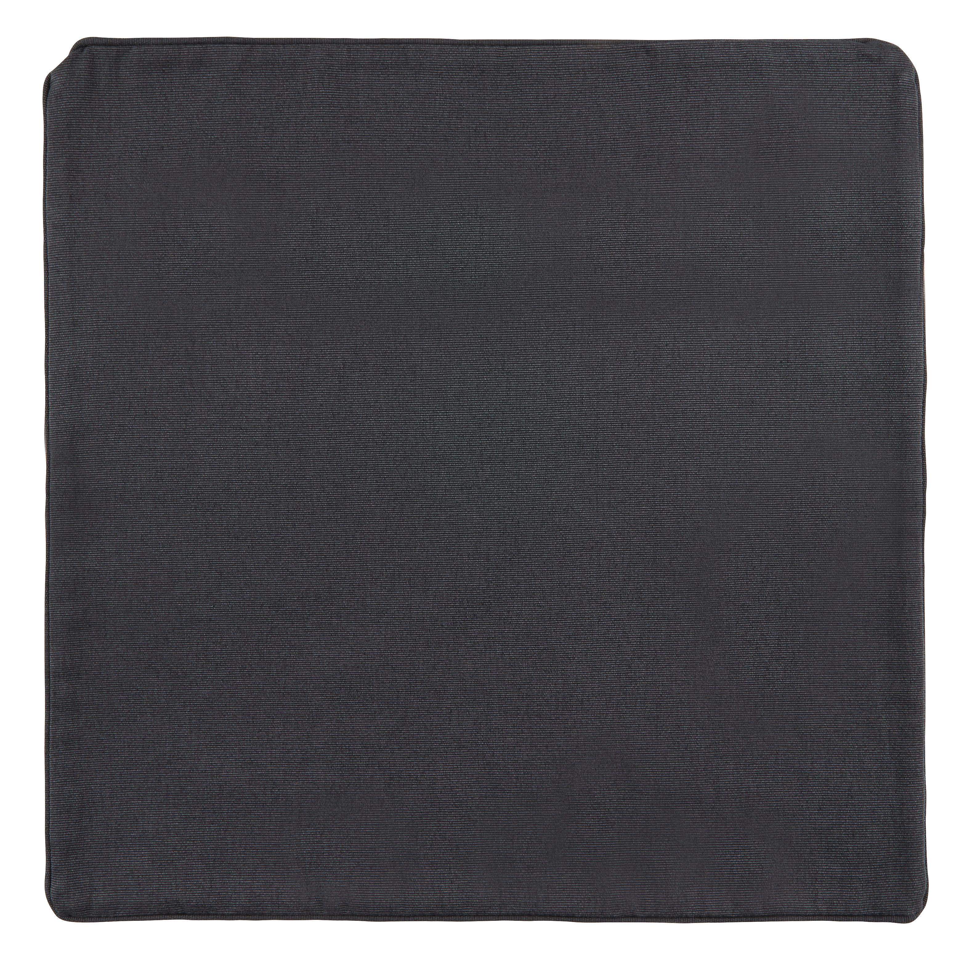 POTAH NA POLŠTÁŘ Steffi Paspel, 40/40cm - antracitová, textil (40/40cm) - Mary's