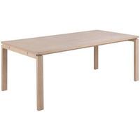 Esstisch Linley Eichefarben L: 200 cm - Eichefarben/Weiß, Trend, Holz/Holzwerkstoff (200/100/75cm) - MID.YOU