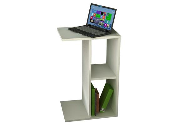 Couchtisch mit Ablagefächer Nachto-Stand, Weiß - Weiß, Basics, Holzwerkstoff (40/30/63cm) - Livetastic Couchtisch mit Ablagefächer Nachto-Stand, Weiß - Weiß, Basics, Holzwerkstoff (40/30/63cm) - Livetastic