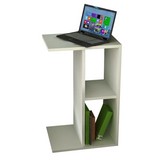 Couchtisch Nachto-Stand B: 63 cm - Weiß, Basics, Holzwerkstoff (40/30/63cm) - Livetastic