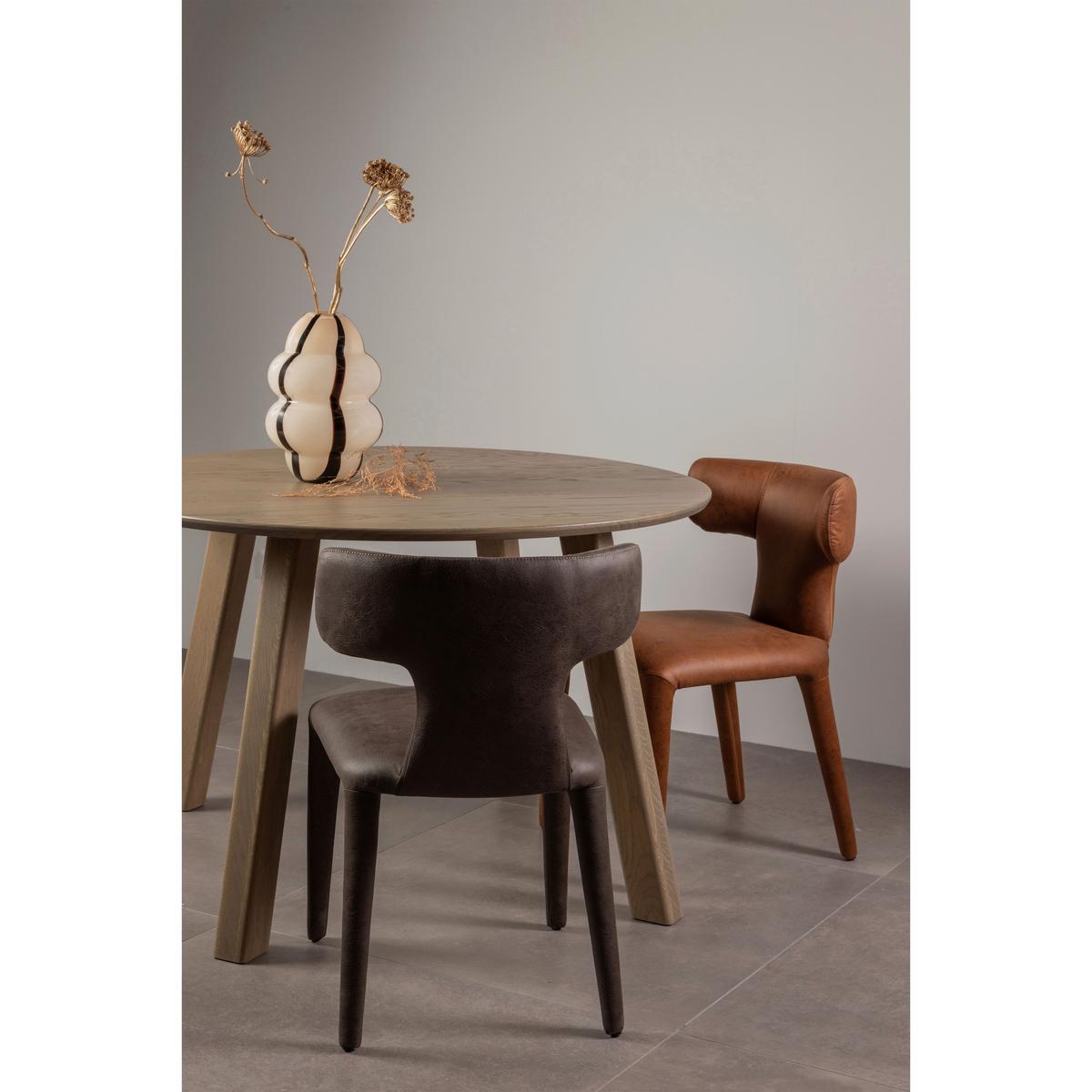 STUHL-SET Permit Grau/Schwarz B: 52cm - Schwarz/Grau, MODERN, Holzwerkstoff/Textil (52/78/53cm) - Livetastic