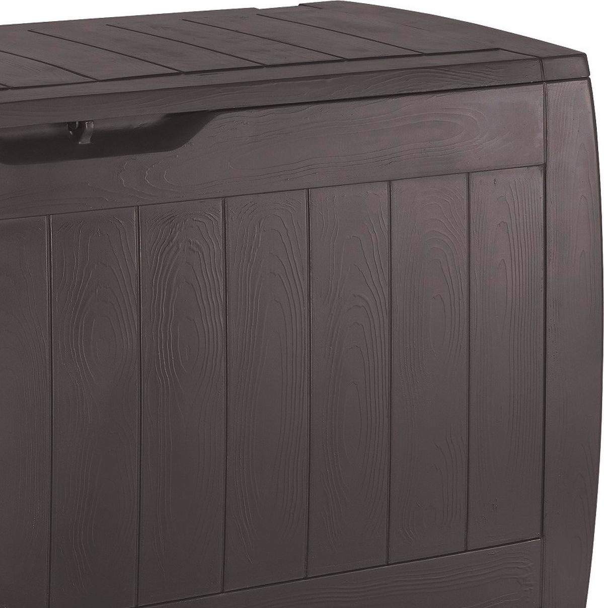 Kissenbox Wasserdicht Hollywood 117,5x57,3x45 cm - Dunkelgrau, Basics, Kunststoff (117,5/57,3/45cm) - Keter