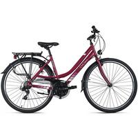 Trekkingrad Damen 28 Zoll - Rot, Basics, Metall (25/140/60cm)