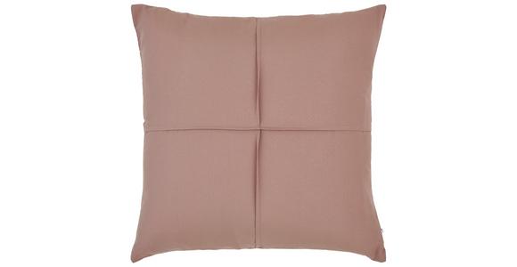 Zierkissen Natalia 45x45 cm Polyester Rosa mit Zipp - Rosa, MODERN, Textil (45/45cm) - Luca Bessoni