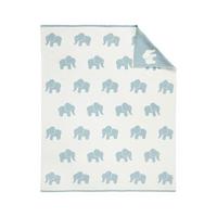 Dětská přikrývka ELLY modrá/bílá - bílá/modrá, Moderní, textil (80/100cm) - Bessagi Kids