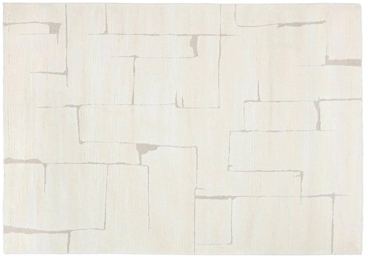 Szőtt Szőnyeg Kb. 80/150cm - krémszínű, Modern, textil (80/150cm) - Luca Bessoni