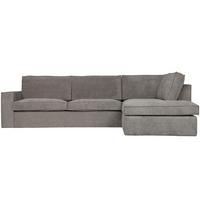 Ecksofa Thomas Grün S: 283x197cm - Schwarz/Grün, Design, Textil (283/197cm) - Livetastic