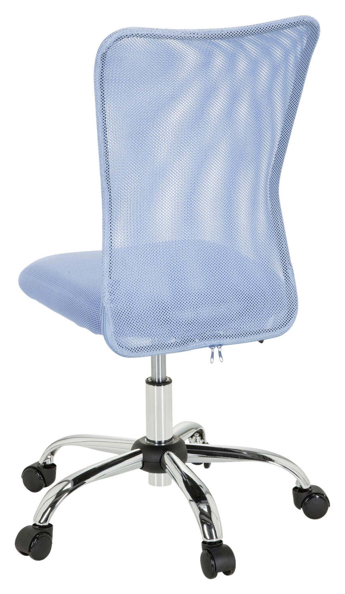 Jugenddrehstuhl Kiddy Net I Blau - Blau, Basics, Kunststoff (54/88-98/54cm) - MID.YOU