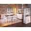 Spiegel Westerland B: 64 cm Weiß - Braun/Weiß, LIFESTYLE, Glas/Holz (64/145/3,5cm) - Carryhome Spiegel Westerland B: 64 cm Weiß - Braun/Weiß, LIFESTYLE, Glas/Holz (64/145/3,5cm) - Carryhome