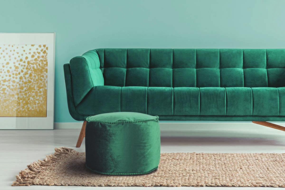 Sitzkissen Pouf Taj Mahal Grün - Grün, Basics, Textil (47/32/47cm) Sitzkissen Pouf Taj Mahal Grün - Grün, Basics, Textil (47/32/47cm)