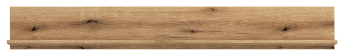 Wandregal Dalano Eichefarben B: 165 Cm - Eichefarben, Trend, Holzwerkstoff (165/22/20,6cm) - MID.YOU