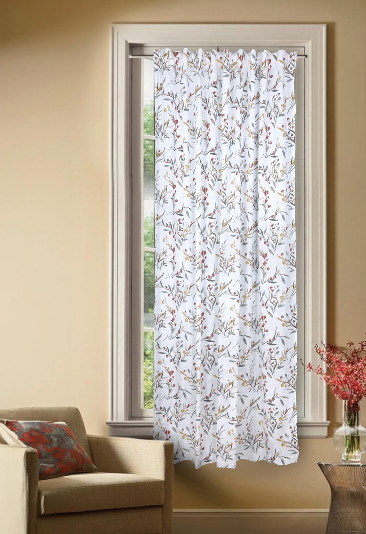 Készfüggöny Carmen Kb. 140/245cm - bézs/színes, Romantik / Landhaus, textil (140/245cm) - James Wood