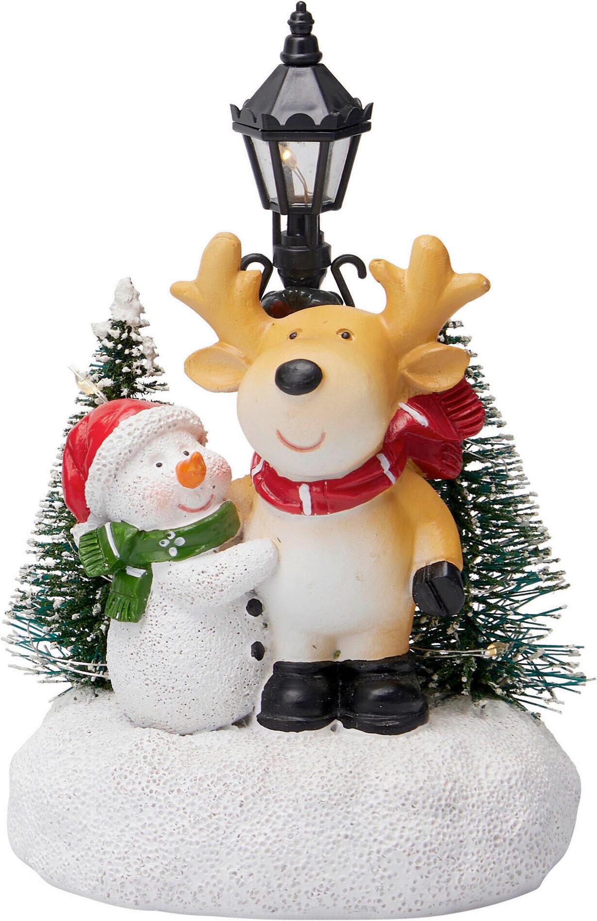 LED-Weihnachtsfigur, Sortiert Alx913160 - Multicolor, KONVENTIONELL, Stein (11.2/8.3/15cm)